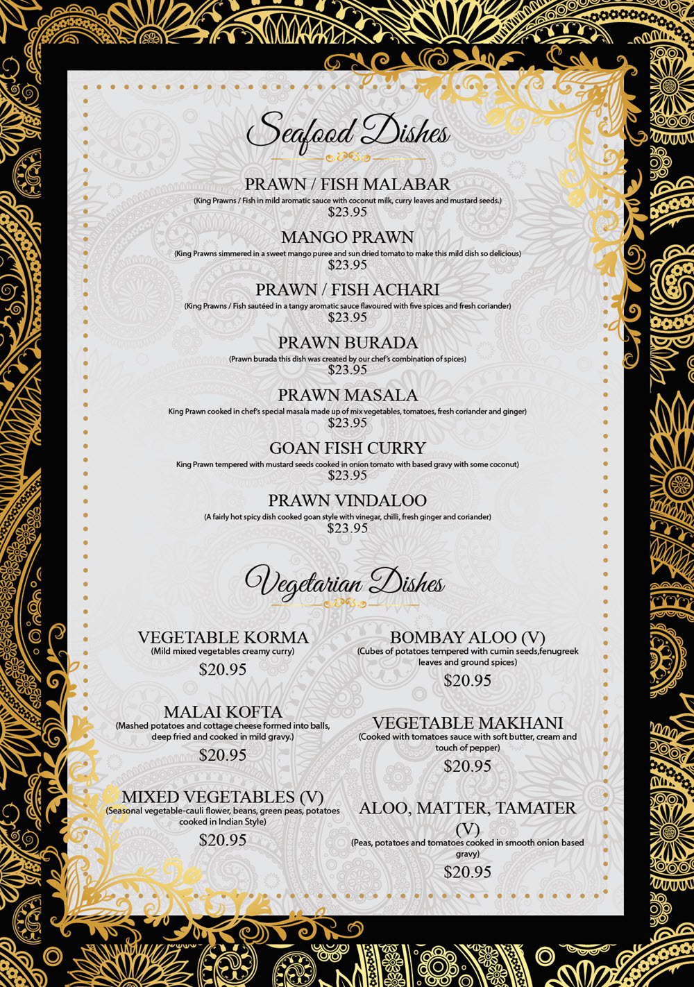 Seafood Dishes